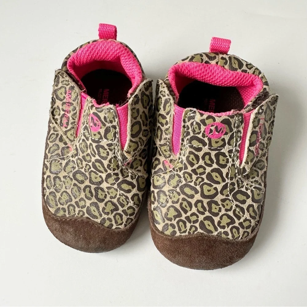Merrell Cheetah Print Walking Shoes